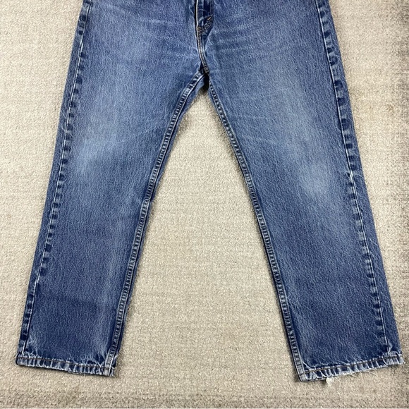 Vtg Levis 505 Straight Leg Jeans - Picture 8 of 13